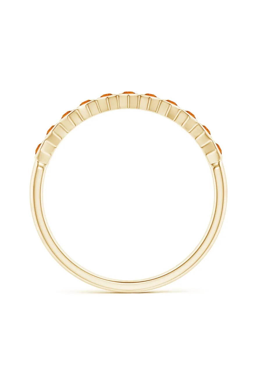 Indochine Bezel-Set Gemstone Ring