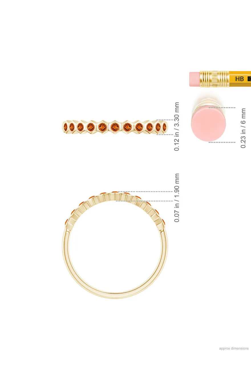 Indochine Bezel-Set Gemstone Ring