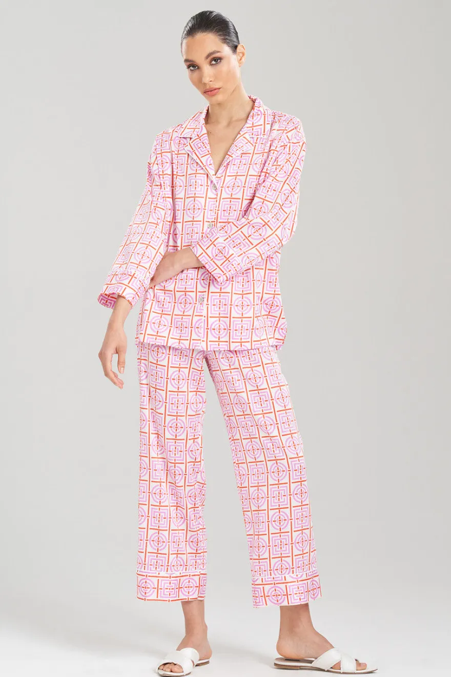 Infinity Cotton Sateen Notch PJ