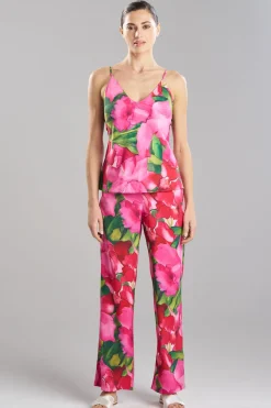 Isla Printed Satin Cami PJ Set