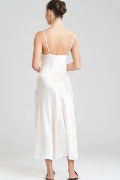 Key Essentials Silk Cowl Neck Slip Dress