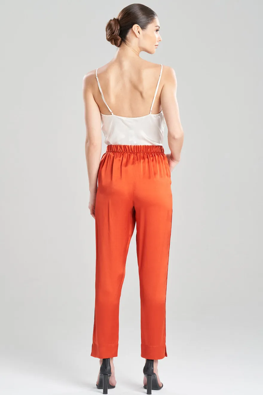 Key Essentials Silk Straight Leg Pants