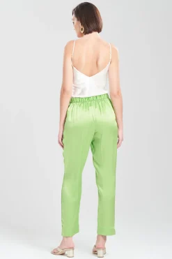 Key Essentials Silk Straight Leg Pants