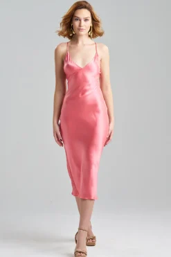 Key Essentials V-neck Silk Gown