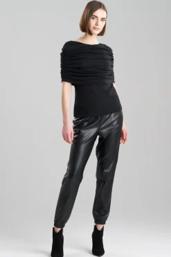 Layering Jersey Rouched Top