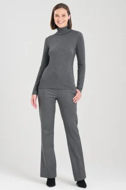 Layering Jersey Turtleneck Top