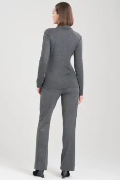 Layering Jersey Turtleneck Top