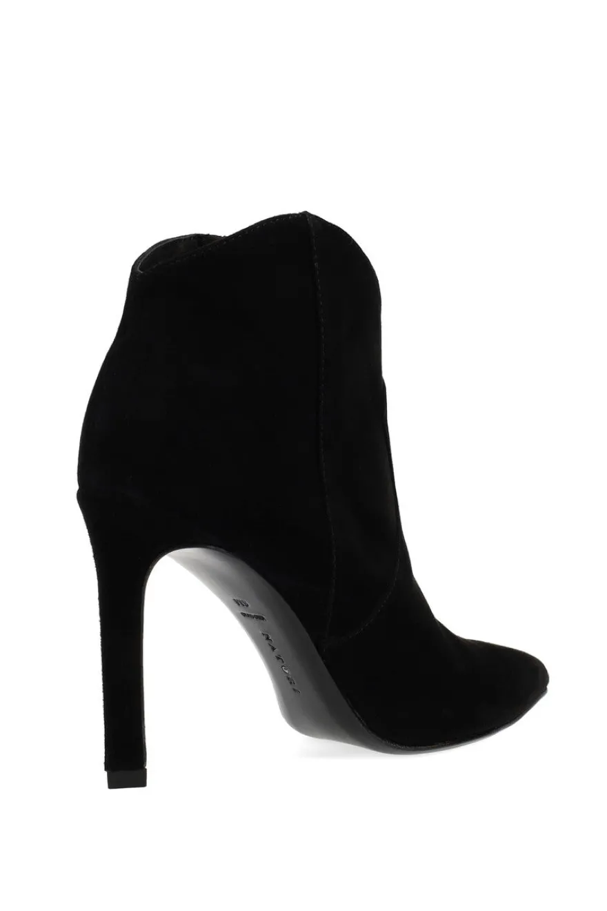 Leiko Suede Heel Bootie
