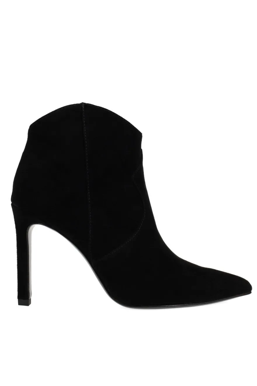 Leiko Suede Heel Bootie