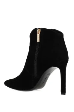 Leiko Suede Heel Bootie
