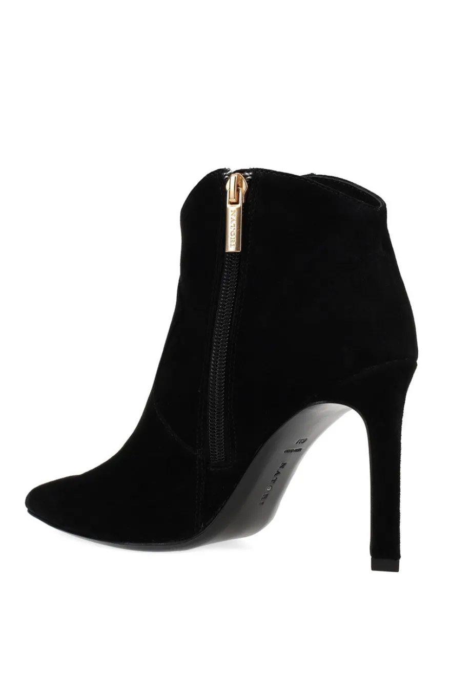 Leiko Suede Heel Bootie
