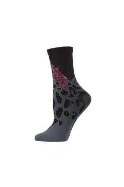 Leopard Fusion Crew Socks