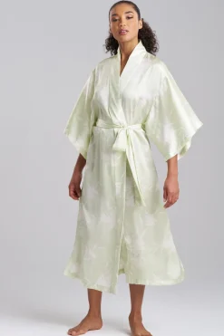 Lily Printed Satin Icon Robe