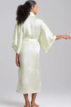 Lily Printed Satin Icon Robe