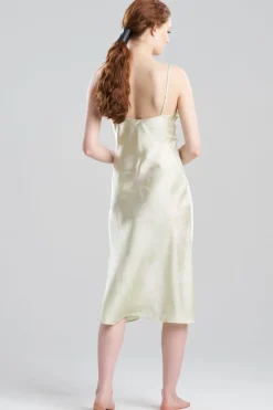 Lily Printed Satin Icon Slip Dress