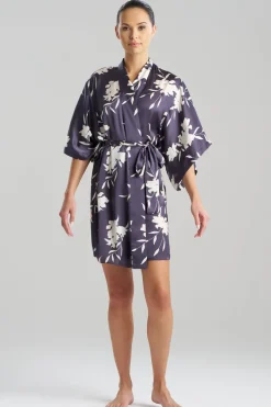 Lily Printed Satin Icon Wrap
