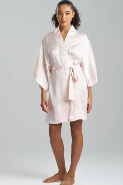 Lily Printed Satin Icon Wrap