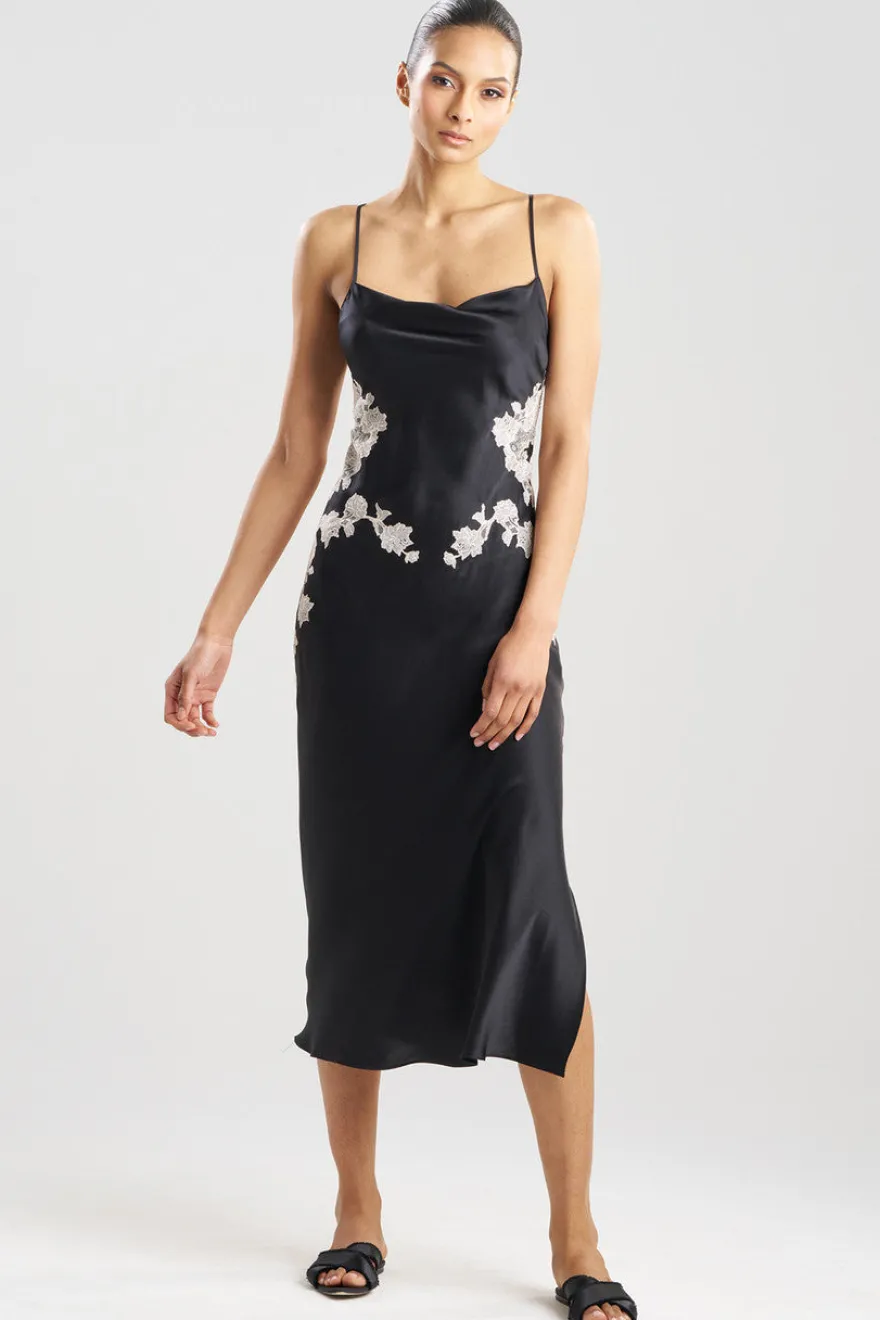 Lolita Lace Silk Slip Dress