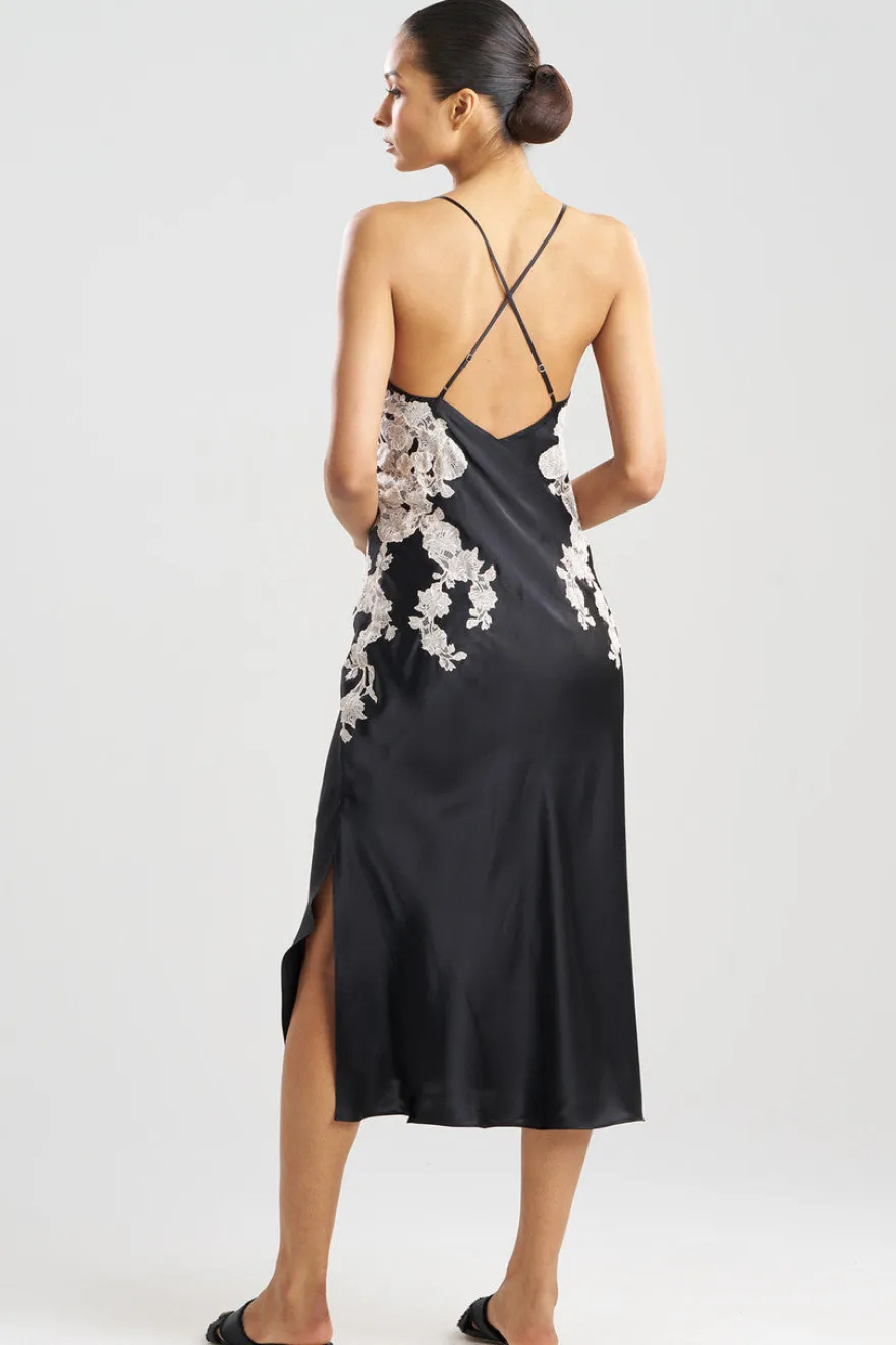 Lolita Lace Silk Slip Dress