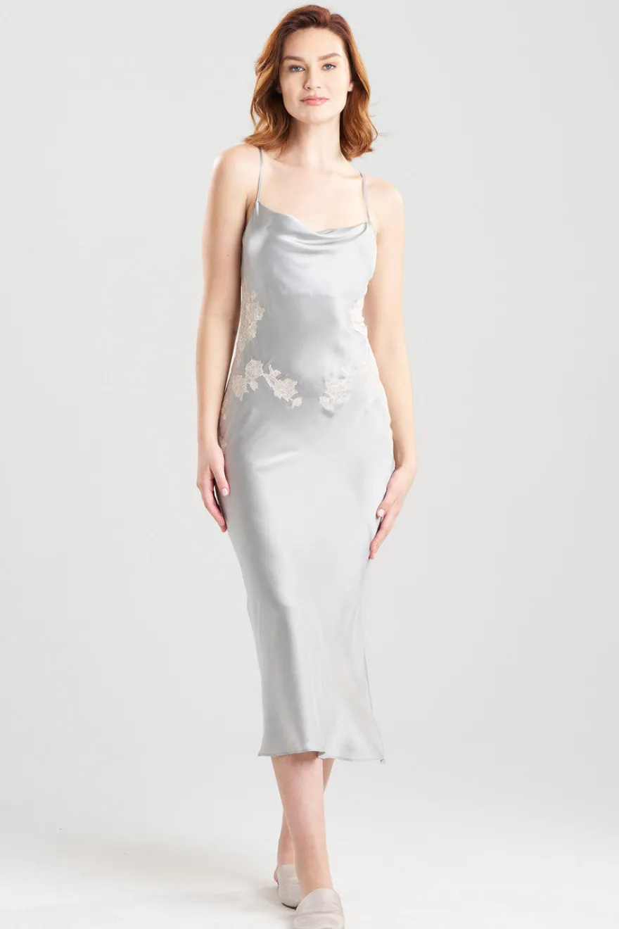 Lolita Lace Silk Slip Dress