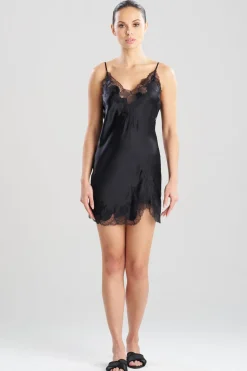 Lolita Lace Trim Silk Chemise