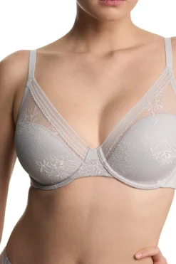 Love Lace Full Coverage Plunge T-Shirt Bra
