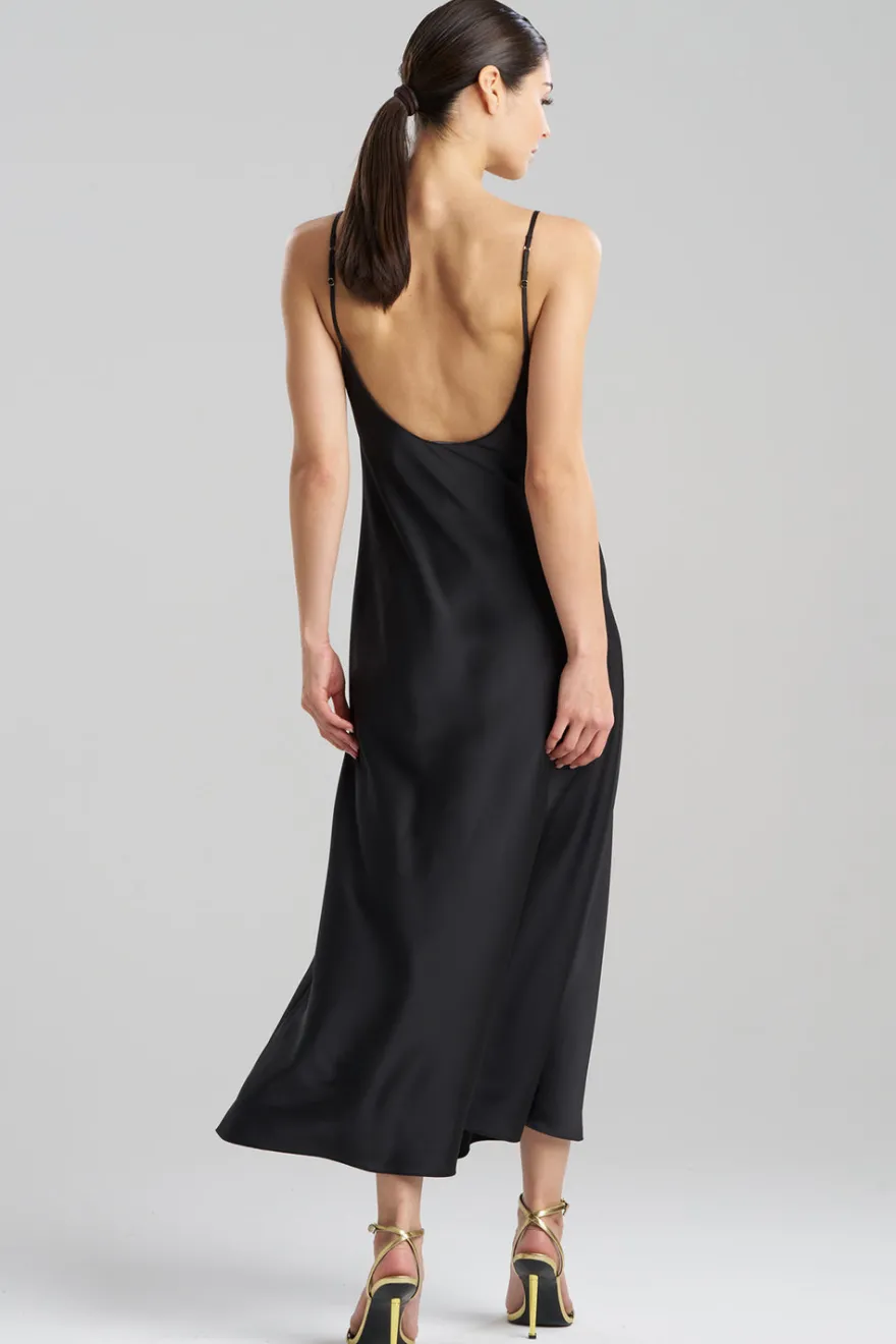 Luxe Charmeuse Slip Dress