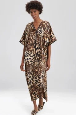 Luxe Leopard Caftan