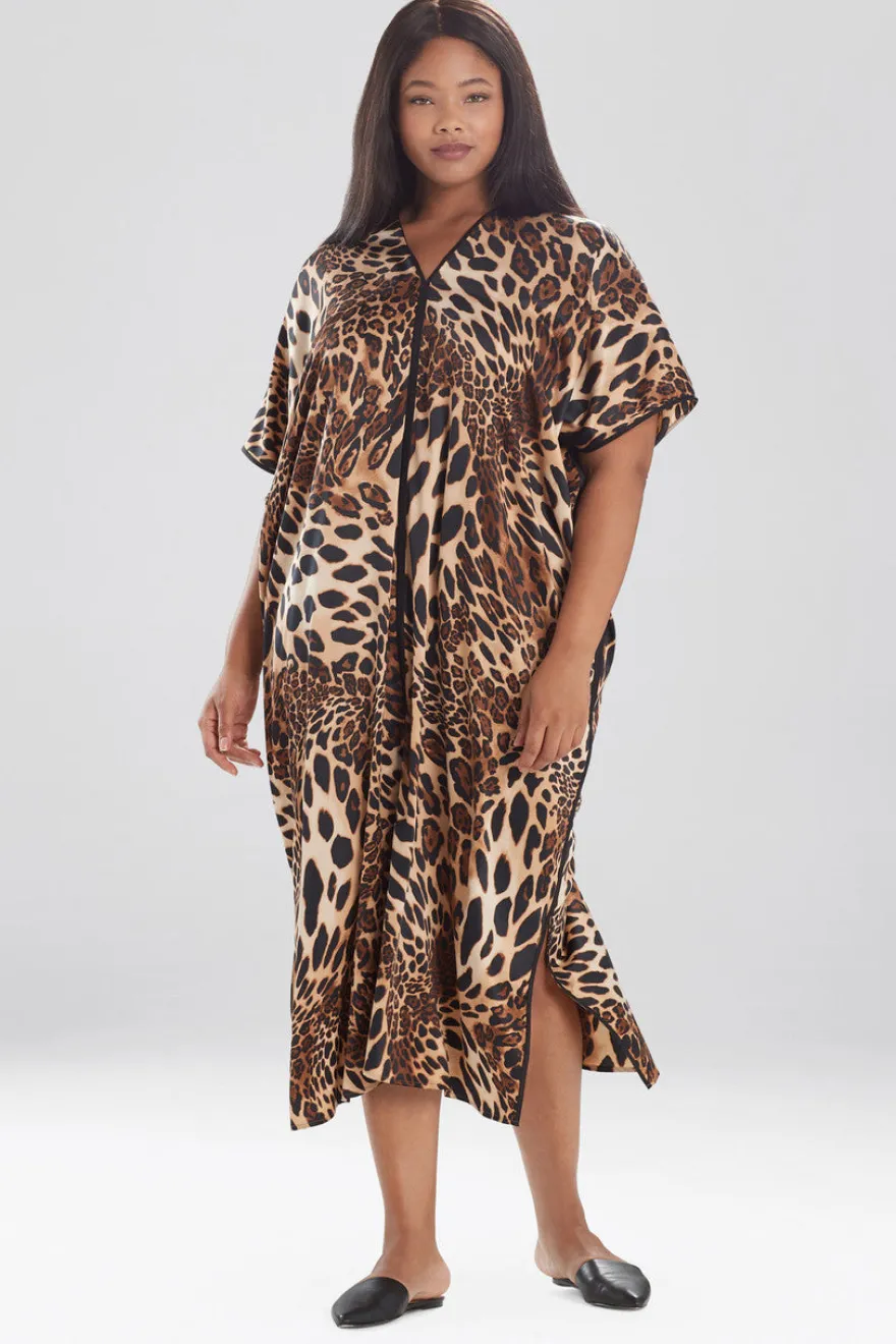 Luxe Leopard Caftan