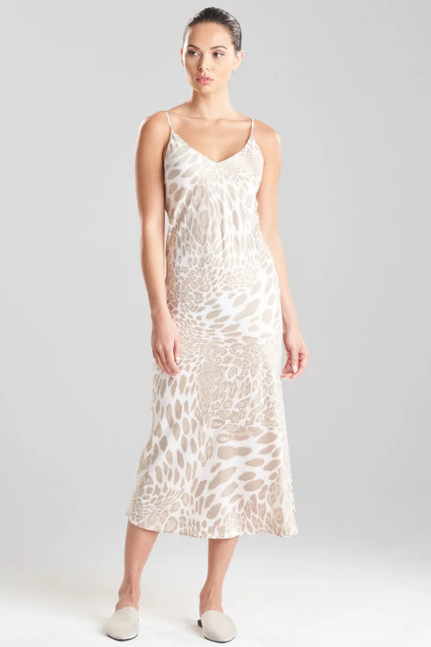 Luxe Leopard Slip Dress
