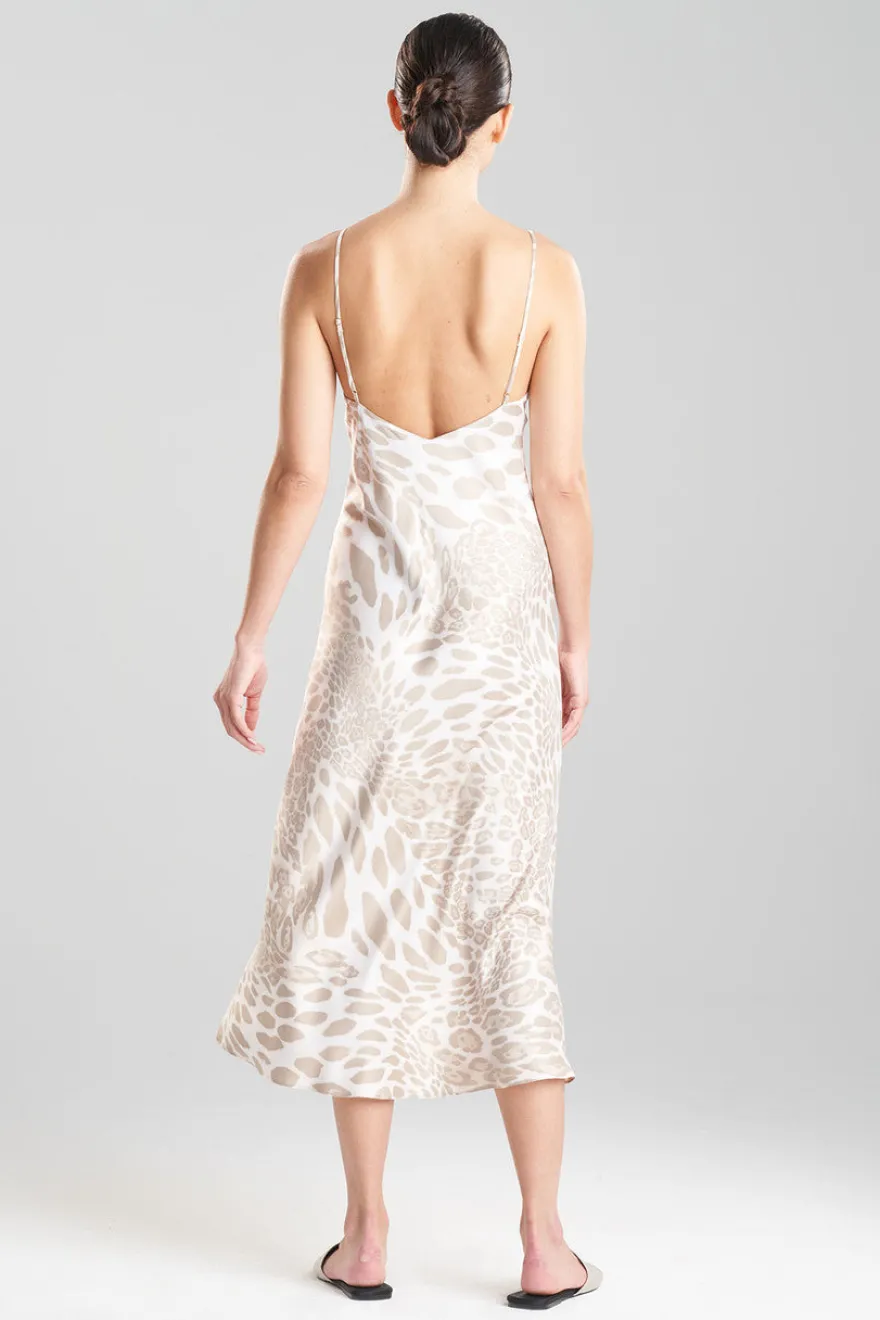 Luxe Leopard Slip Dress