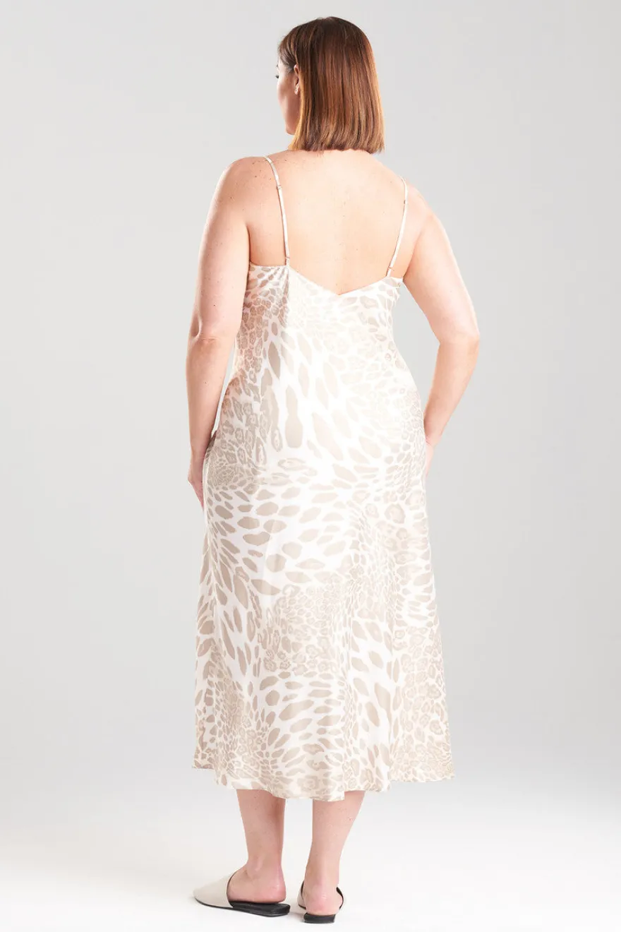 Luxe Leopard Slip Dress