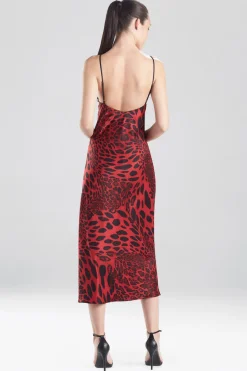 Luxe Leopard Slip Dress
