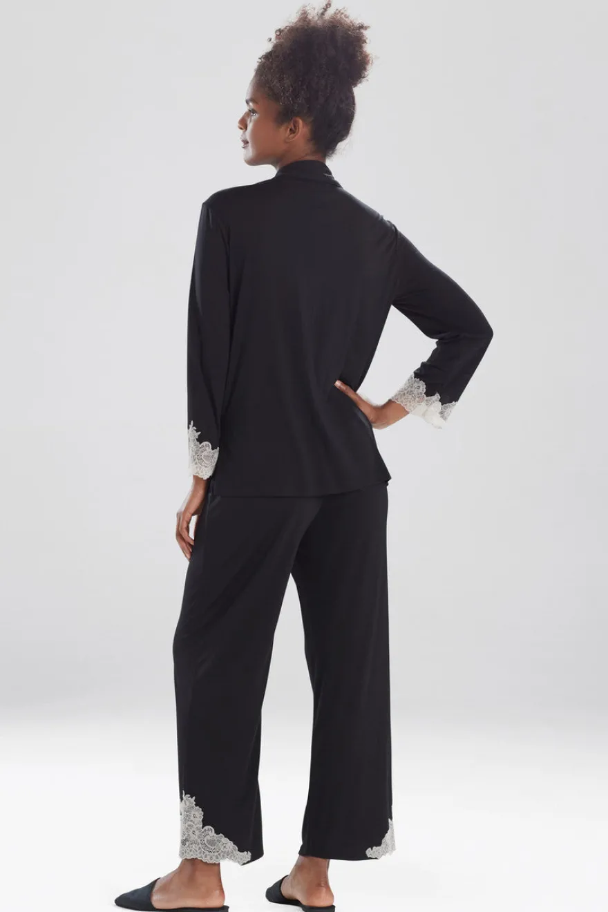 Luxe Shangri-La TENCEL™ Long Sleeve Notch PJ