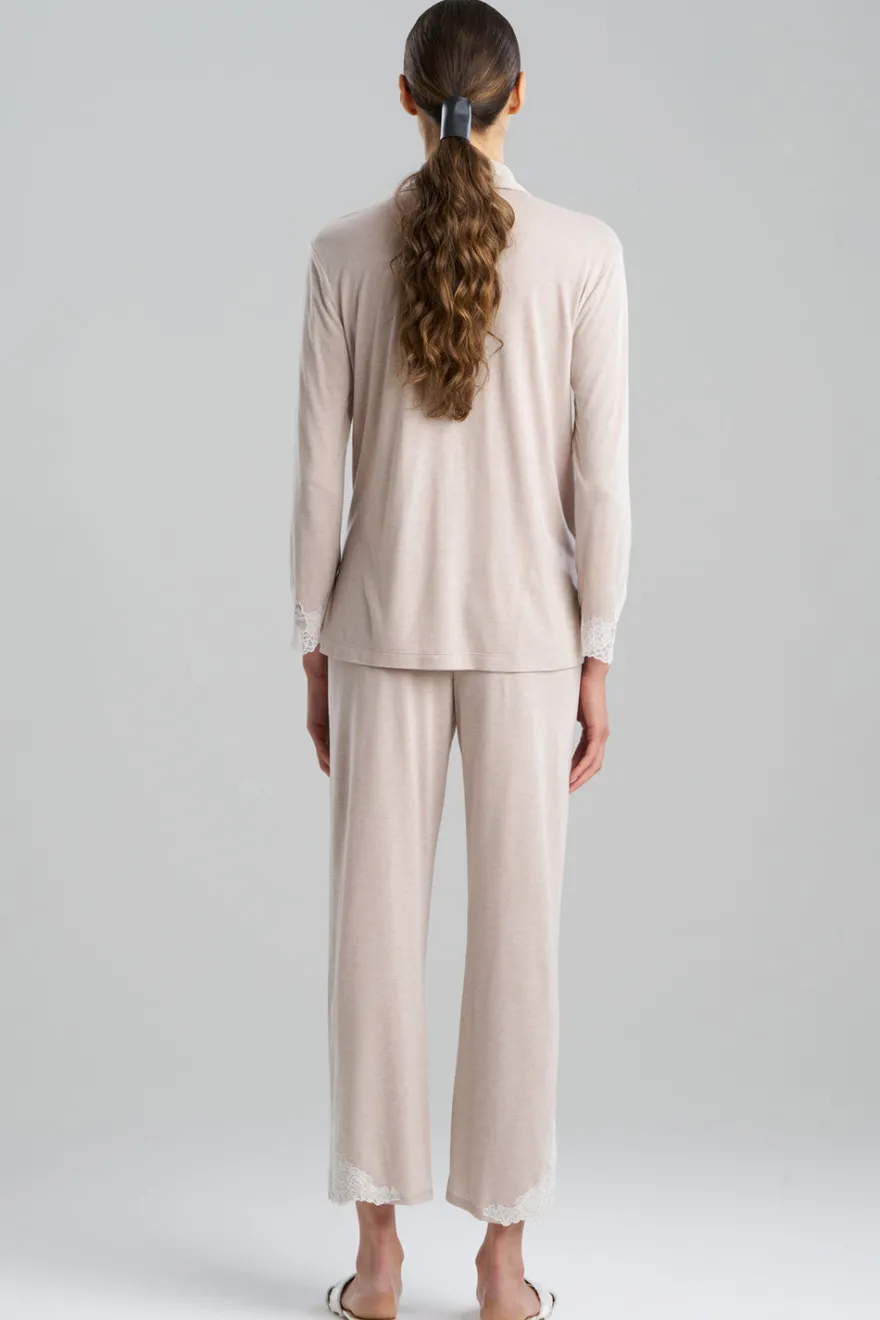 Luxe Shangri-La TENCEL™ Long Sleeve Notch PJ