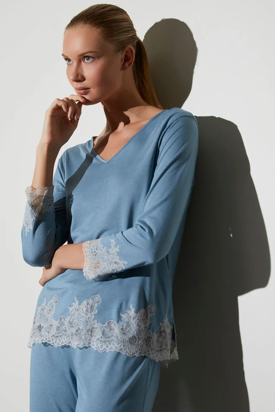Luxe Shangri-La TENCEL™ Long Sleeve PJ
