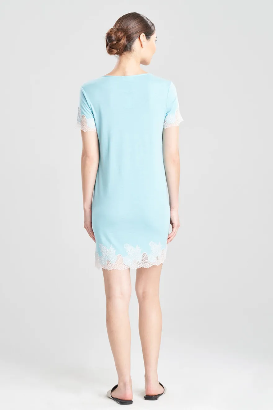 Luxe Shangri-La TENCEL™ Short Sleeve Sleepshirt