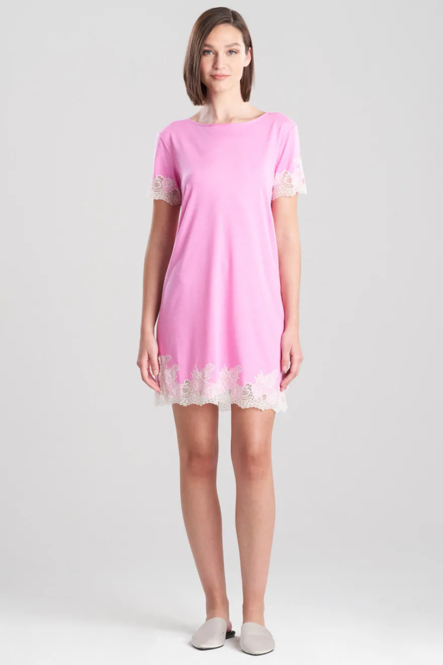 Luxe Shangri-La TENCEL™ Short Sleeve Sleepshirt