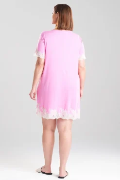 Luxe Shangri-La TENCEL™ Short Sleeve Sleepshirt