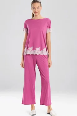 Luxe Shangri-La TENCELâ„¢ Short Sleeve PJ Basics