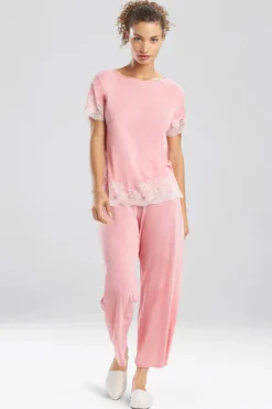 Luxe Shangri-La TENCELâ„¢ Short Sleeve PJ Basics