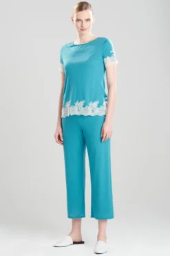 Luxe Shangri-La TENCELâ„¢ Short Sleeve PJ Basics