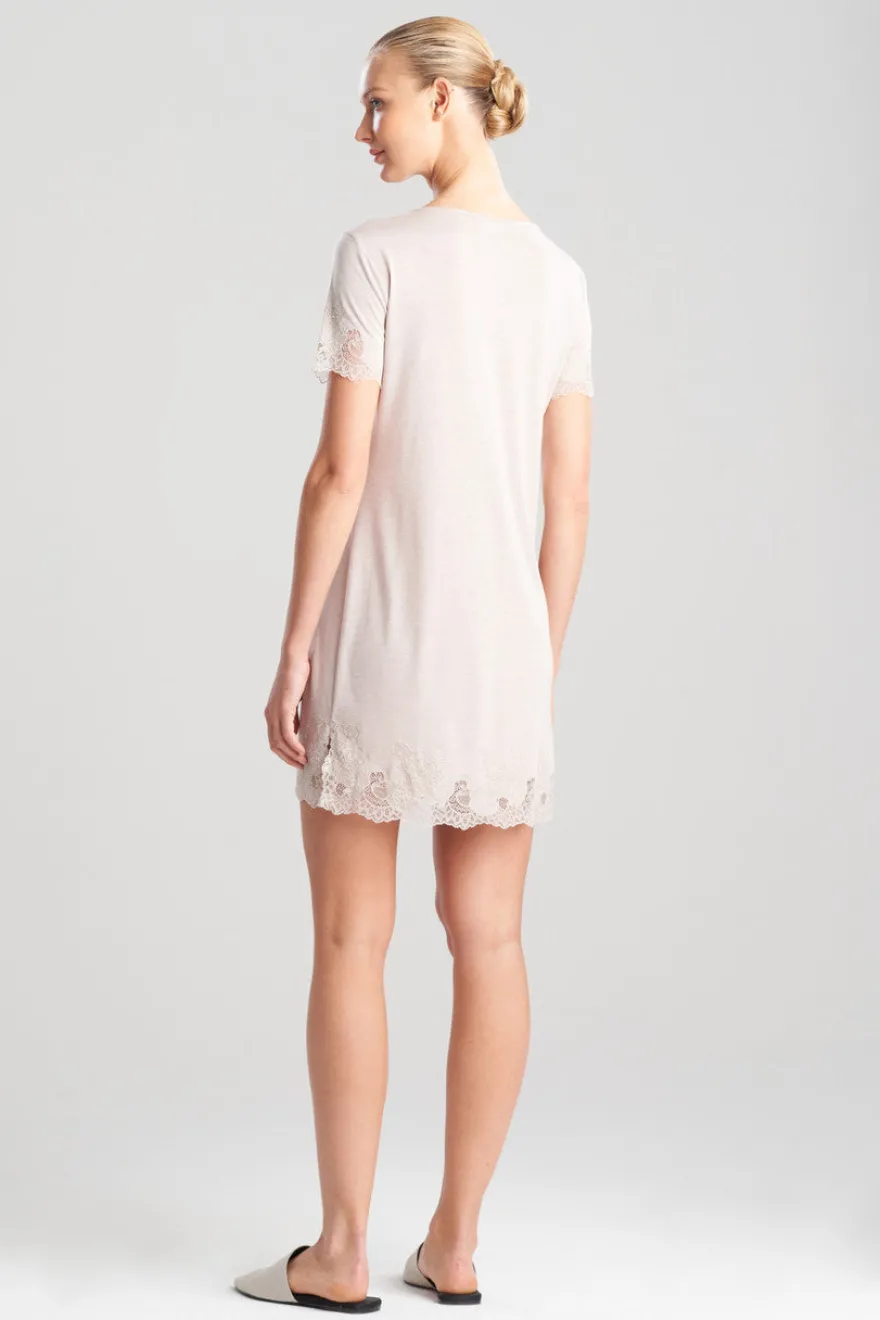 Luxe Shangri-La TENCEL™ Short Sleeve Sleepshirt