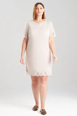 Luxe Shangri-La TENCEL™ Short Sleeve Sleepshirt
