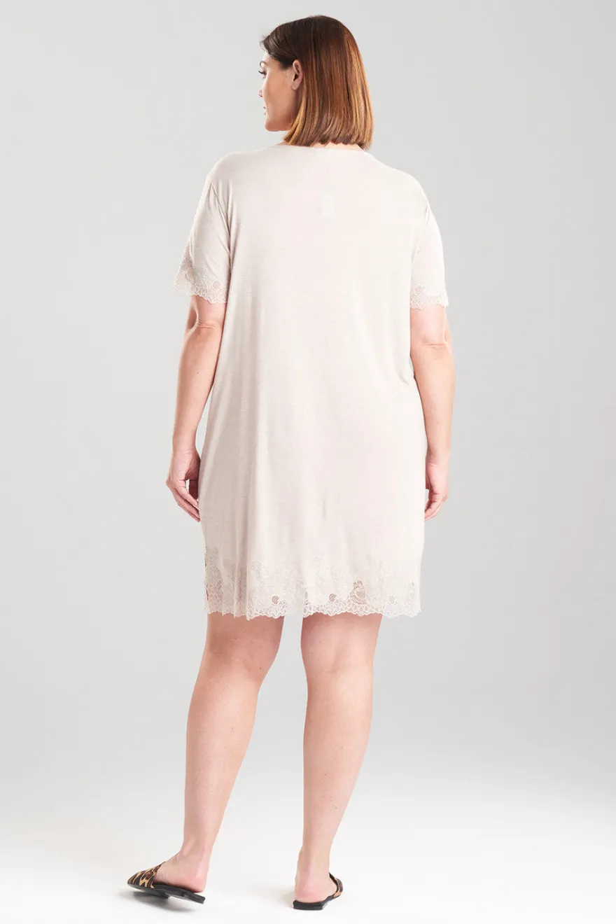 Luxe Shangri-La TENCEL™ Short Sleeve Sleepshirt