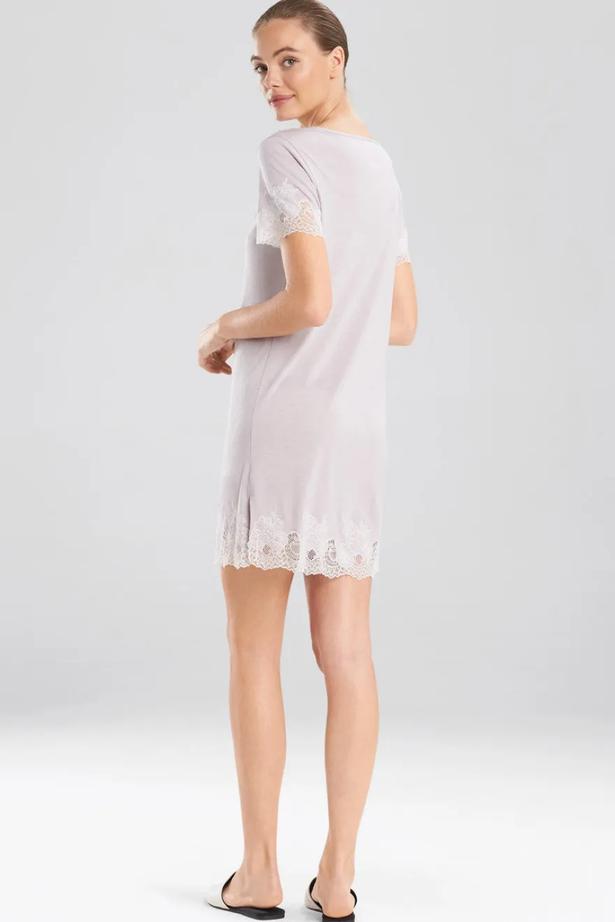 Luxe Shangri-La TENCEL™ Short Sleeve Sleepshirt
