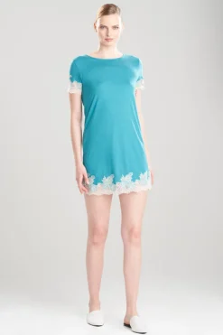 Luxe Shangri-La TENCELâ„¢ Short Sleeve Sleepshirt