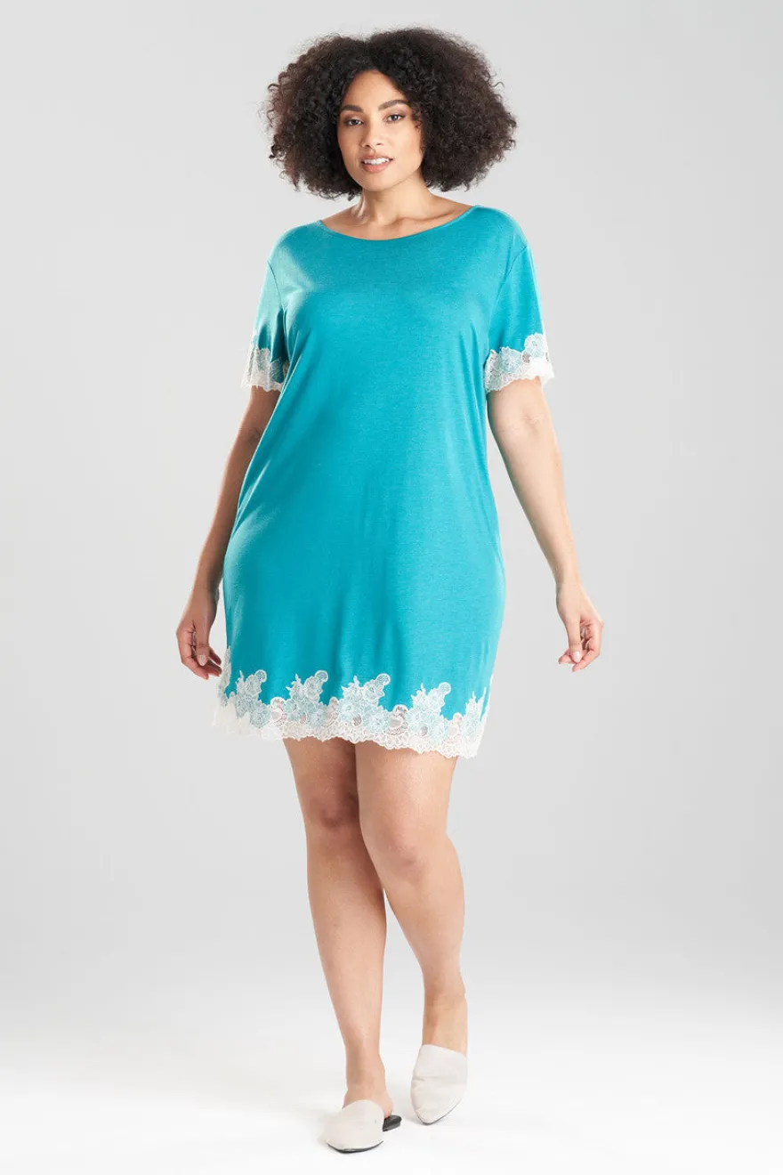 Luxe Shangri-La TENCEL™ Short Sleeve Sleepshirt