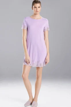 Luxe Shangri-La TENCELâ„¢ Short Sleeve Sleepshirt