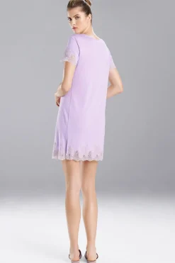 Luxe Shangri-La TENCEL™ Short Sleeve Sleepshirt